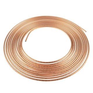 RS PRO Standard Duty Annealed Copper Pipe 6.35 mm OD 10 m Length 120 bar Max Pressure 846-474