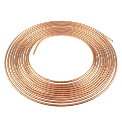 RS PRO Standard Duty Annealed Copper Pipe 6.35 mm OD 10 m Length 120 bar Max Pressure 846-474
