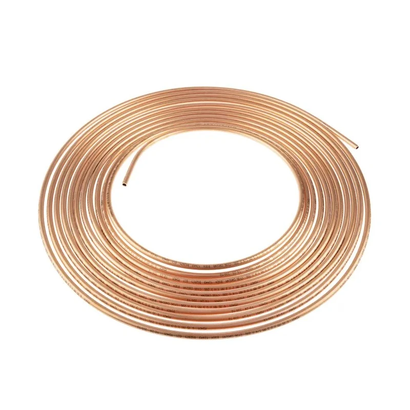 RS PRO Standard Duty Annealed Copper Pipe 6.35 mm OD 10 m Length 120 bar Max Pressure 846-474