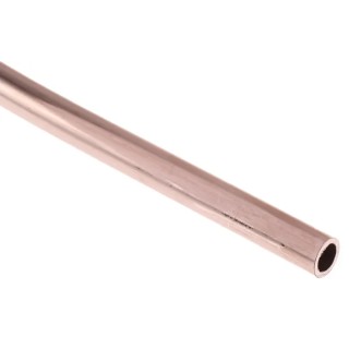 RS PRO Copper Pipe 6 mm Outside Diameter 10 m Length 112 bar Max Pressure 200°C Operating Temperature 846-525