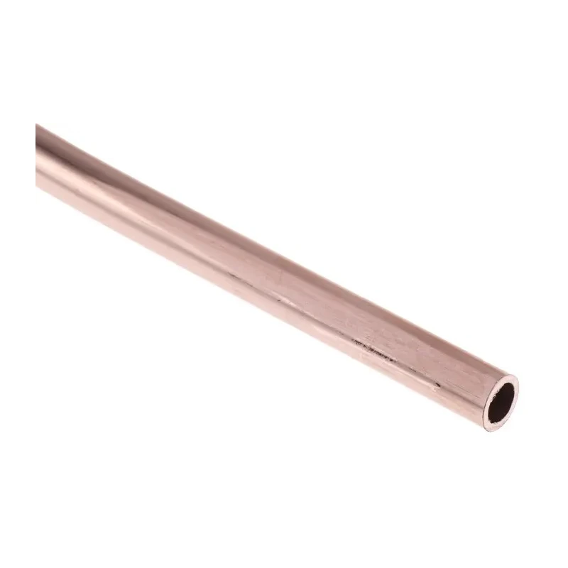 RS PRO Copper Pipe 6 mm Outside Diameter 10 m Length 112 bar Max Pressure 200°C Operating Temperature 846-525