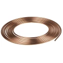 RS PRO Copper Pipe 6 mm Outside Diameter 10 m Length 112 bar Max Pressure 200°C Operating Temperature 846-525