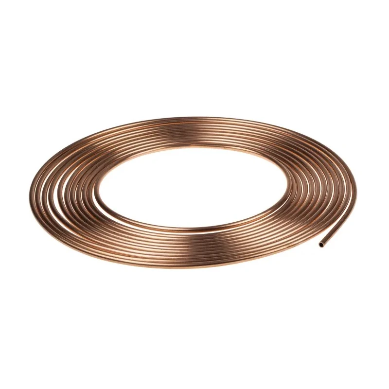 RS PRO Copper Pipe 6 mm Outside Diameter 10 m Length 112 bar Max Pressure 200°C Operating Temperature 846-525