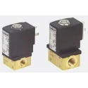 Burkert 2 Port NC Brass Body Solenoid Valve 110V AC 3mm Orifice Diameter 10 bar Max Pressure 126093
