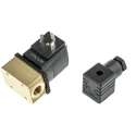 RS PRO 3 Port NC Solenoid Valve 24V DC Brass Body 6.35 mm Orifice Diameter 2mm 125348