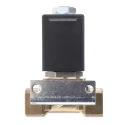 Burkert Solenoid Valve 2 Port Normally Closed Brass Body Threaded 24V DC 1/2 in G 089404