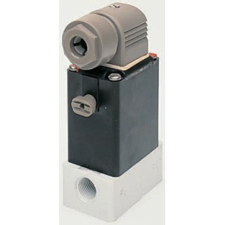 Burkert 2 Port NC Polypropylene Solenoid Valve 110V AC 1/4 in G Orifice 5mm 088468