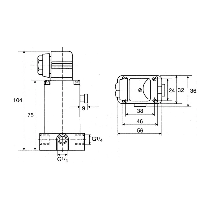 Burkert 2 Port NC Polypropylene Solenoid Valve 110V AC 1/4 in G Orifice 5mm 088468