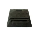 Addgards Black Rubber Safety Barrier Base, Barrier Base Sub Type BAWS