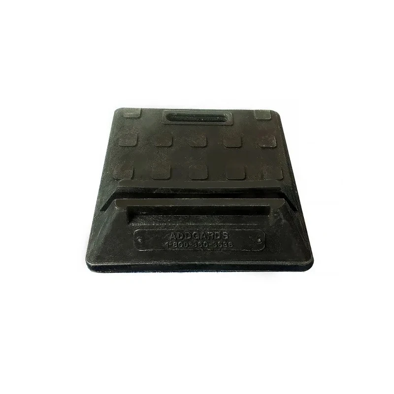 Addgards Black Rubber Safety Barrier Base, Barrier Base Sub Type BAWS