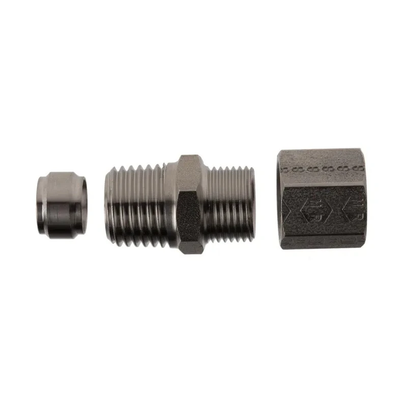 Legris Stainless Steel Pipe Fitting Straight Hexagon Coupler Male BSP 1/4 in 1805 08 13
