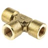 Legris Brass Pipe Fitting Female BSPP, Brass Material, Maximum Operating Temperature 150°C, Maximum Working 0145 13 13