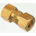 Legris Pneumatic Brass Pipe Fitting Compression Union Female Metric 1/2 in 100°C 0106 04 00