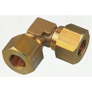 Legris Pneumatic Brass Pipe Compression Elbow Fitting Female Metric 12 mm to Female 12 mm 0102 12 00