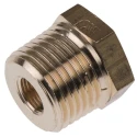 Legris Pneumatic Fitting Brass Pipe Fitting Threaded Reducer Male R 1/2 in to Female G 1/8 in 0163 21 10