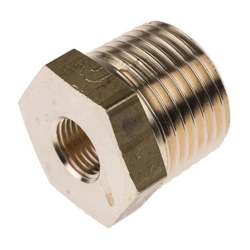 Legris Pneumatic Fitting Brass Pipe Fitting Threaded Reducer Male R 1/2 in to Female G 1/8 in 0163 21 10