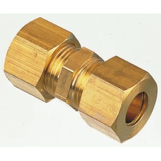 Legris Pneumatic Brass Pipe Fitting Compression Compression Union Female Metric 1/2 in to Female 0106 12 00