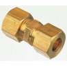 Legris Pneumatic Brass Pipe Fitting Compression Compression Union Female Metric 1/2 in to Female 0106 12 00