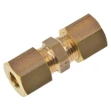 Legris Pneumatic Fitting Brass Pipe Compression Union Female Metric 1/2 in to Female Metric 6 mm 0106 06 00