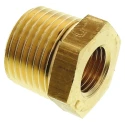 Legris Pneumatic Fitting Brass Threaded Reducer Male R 1/2 in to Female G 1/4 in 0163 21 13