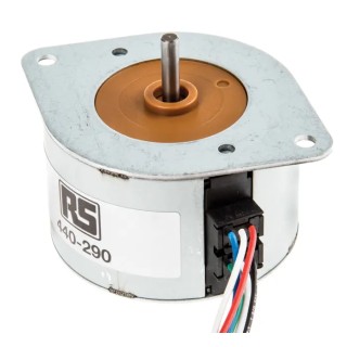 Crouzet Permanent Magnet Stepper Motor 12.5V, 0.16Nm Holding Torque, 7.5° Step Angle, 4mm Shaft Diameter 82930015