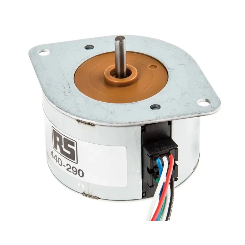 Crouzet Permanent Magnet Stepper Motor 12.5V, 0.16Nm Holding Torque, 7.5° Step Angle, 4mm Shaft Diameter 82930015
