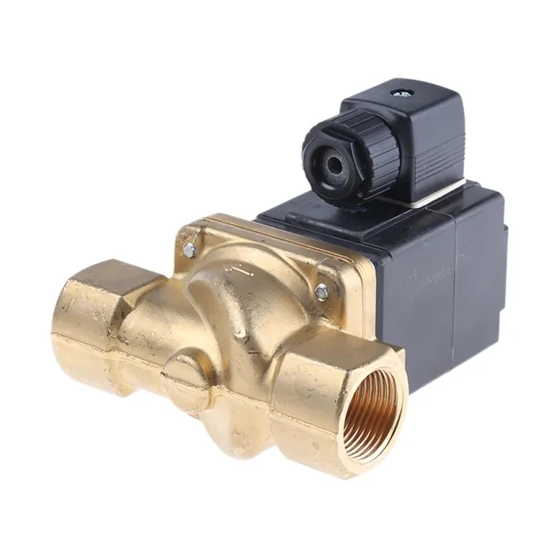 Burkert Brass Body Solenoid Valve 2 Port NC 230V AC, Orifice Diameter 20mm, Max Pressure 16 bar 078724