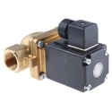 Burkert Brass Body Solenoid Valve 2 Port NC 230V AC, Orifice Diameter 20mm, Max Pressure 16 bar 078724