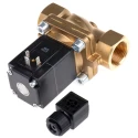 Burkert Solenoid Valve 2 Port NC Brass Body 25 mm Orifice 230V AC 16 bar Max Pressure 078725