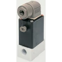 Burkert Solenoid Valve 2 Port Normally Closed Threaded 230V AC 1/4 in G Inlet with 6.35 mm Outlet Polypropylene Body 049969