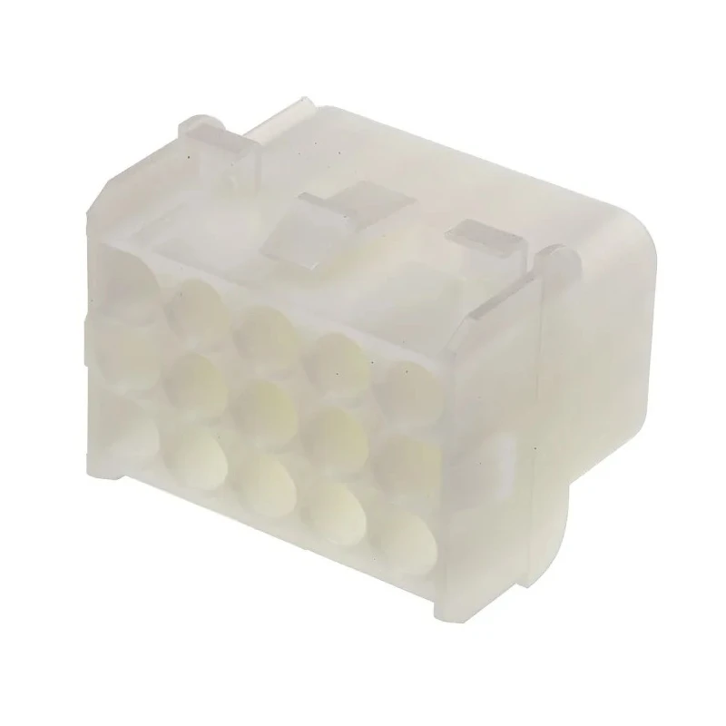 TE Connectivity Universal MATE-N-LOK Female Connector Housing 6.35 mm Pitch 15 Way 3 Row Straight 1-480711