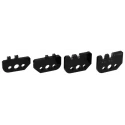 TE Connectivity Pro-Crimper III Coaxial Type Crimp Die Set, Insulated Black 90546-2