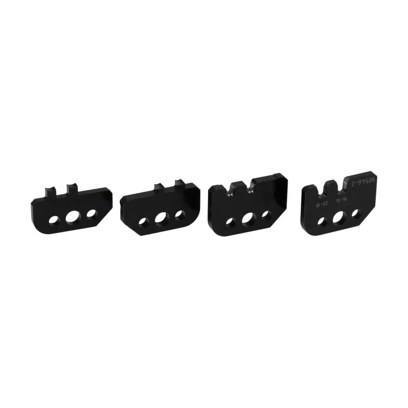TE Connectivity Pro-Crimper III Coaxial Type Crimp Die Set, Insulated Black 90546-2