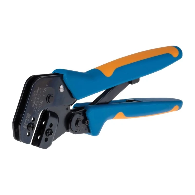 TE Connectivity Pro-Crimper III Commercial Grade Hand Crimp Tool Frame with Adjustable Ratchet 354940-1