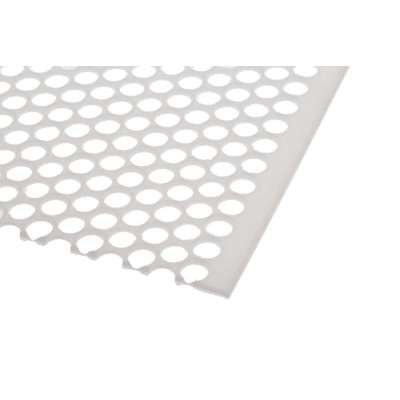 RS PRO White Polypropylene Plastic Sheet 500 mm x 500 mm x 2 mm 852-277