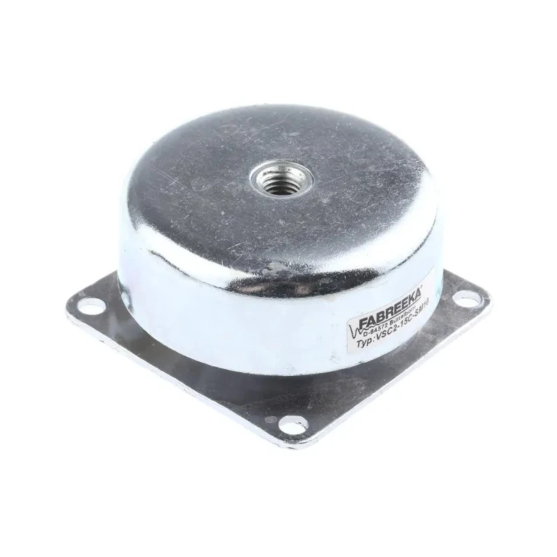 Fabreeka M10 Neoprene Cup Anti-Vibration Mount, 76 mm Outside Diameter, 38 mm Overall Height VSC2-15-C-S-M10