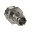 Kopex Conduit Fitting 12 mm Nominal Size PG9 Thread 316 Stainless Steel Metallic IP40 7TCA297070R0054 GFPS0202