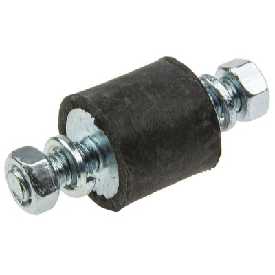 FIBET M5 x 12 mm Anti-Vibration Mount Male to Male Bobbin, 9 daN Compression, 16 mm OD, 39 mm Height 1615VV512-35