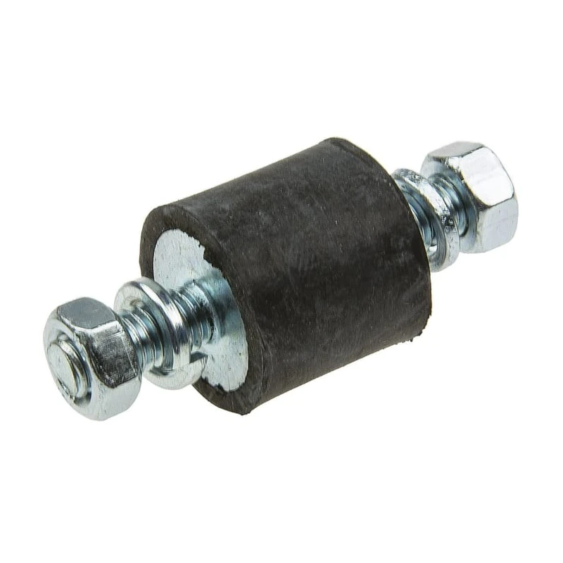 FIBET M5 x 12 mm Anti-Vibration Mount Male to Male Bobbin, 9 daN Compression, 16 mm OD, 39 mm Height 1615VV512-35