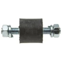 FIBET M5 x 12 mm Anti-Vibration Mount Male to Male Bobbin, 9 daN Compression, 16 mm OD, 39 mm Height 1615VV512-35