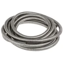 Kopex 12 mm Nominal Diameter Uncoated Stainless Steel Metal Conduit, 5 m Length, IP40, KSU0205