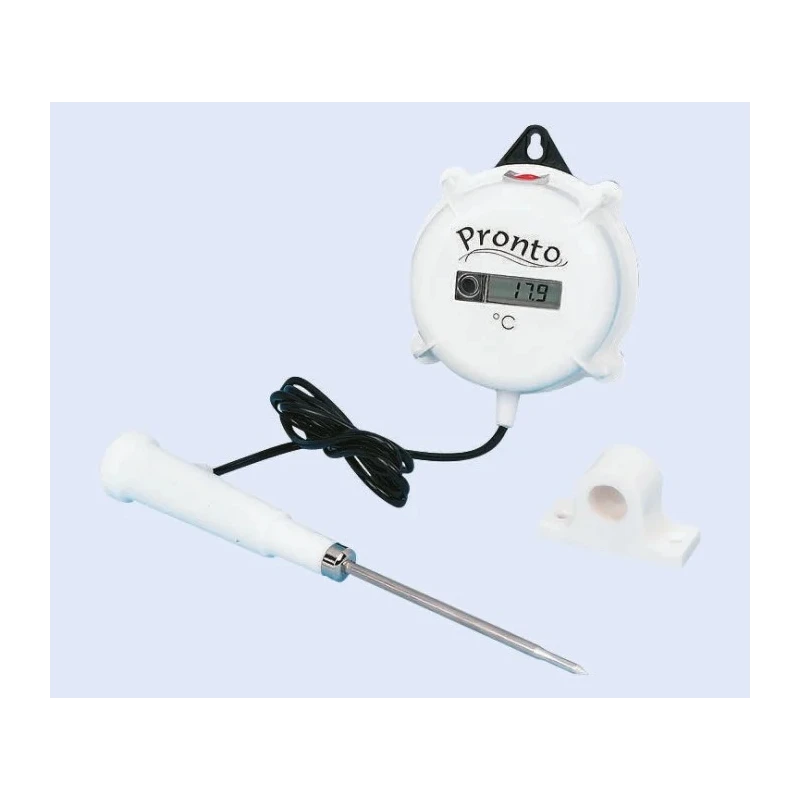 Hanna Instruments Wired Digital Thermometer 1 Input, 150°C Max, ±0.3°C Accuracy HI-146-2008