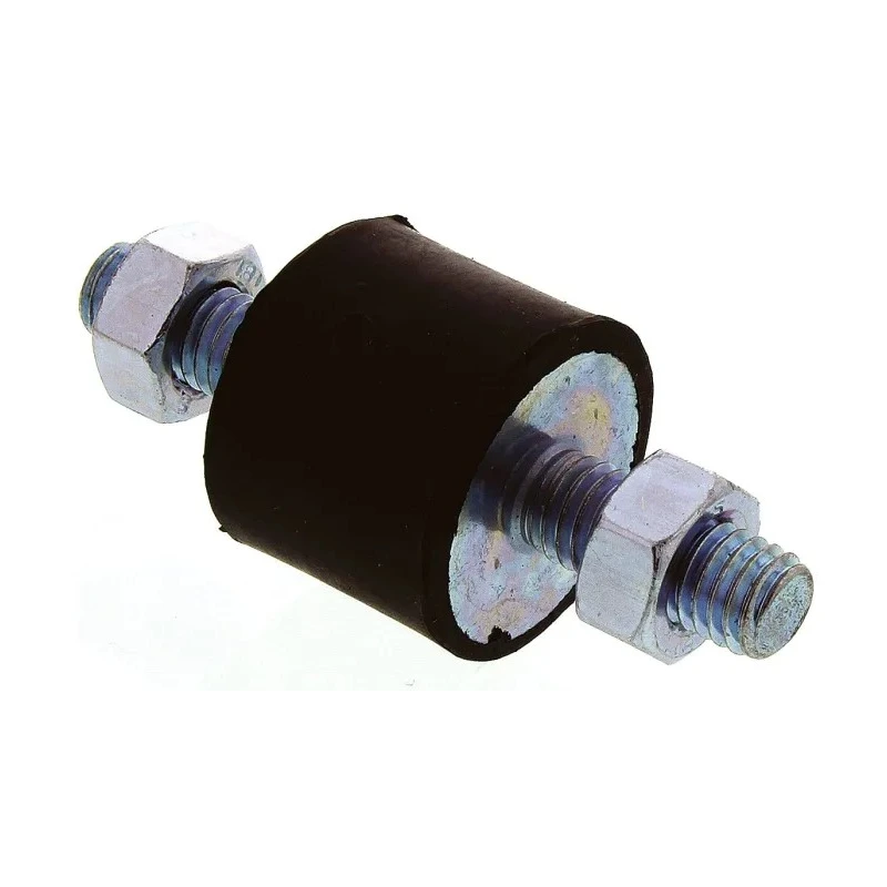 FIBET M8 x 20 mm Anti-Vibration Mount Male to Male Bobbin, Natural Rubber 52 daN Compression 25 mm OD 60 mm H 2520VV20-50