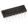 Texas Instruments 2 Flip Flop IC HC 14-Pin PDIP Operating Voltage 2 to 6V Clock Frequency 25MHz SN74HC74N
