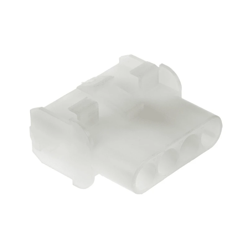 TE Connectivity Universal MATE-N-LOK Female Connector Housing, 6.35 mm Pitch, 4 Way, 1 Row Straight 1-480703