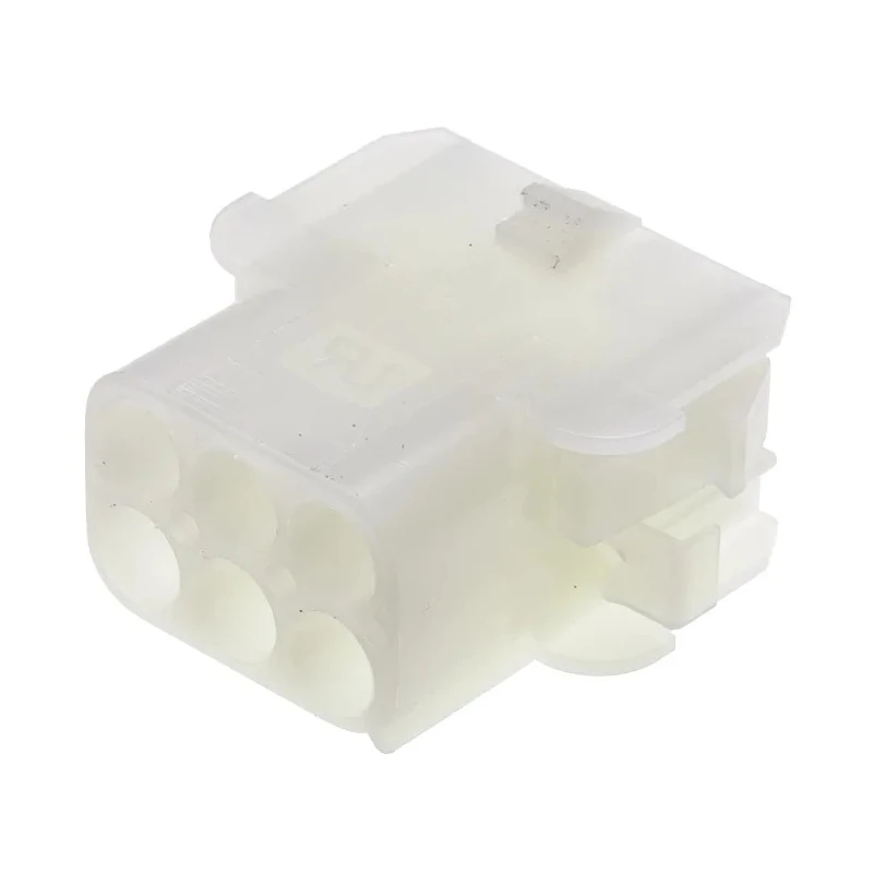 TE Connectivity Universal MATE-N-LOK Female Connector Housing, 6.35 mm Pitch, 6 Way, 2 Row Straight 1-480705