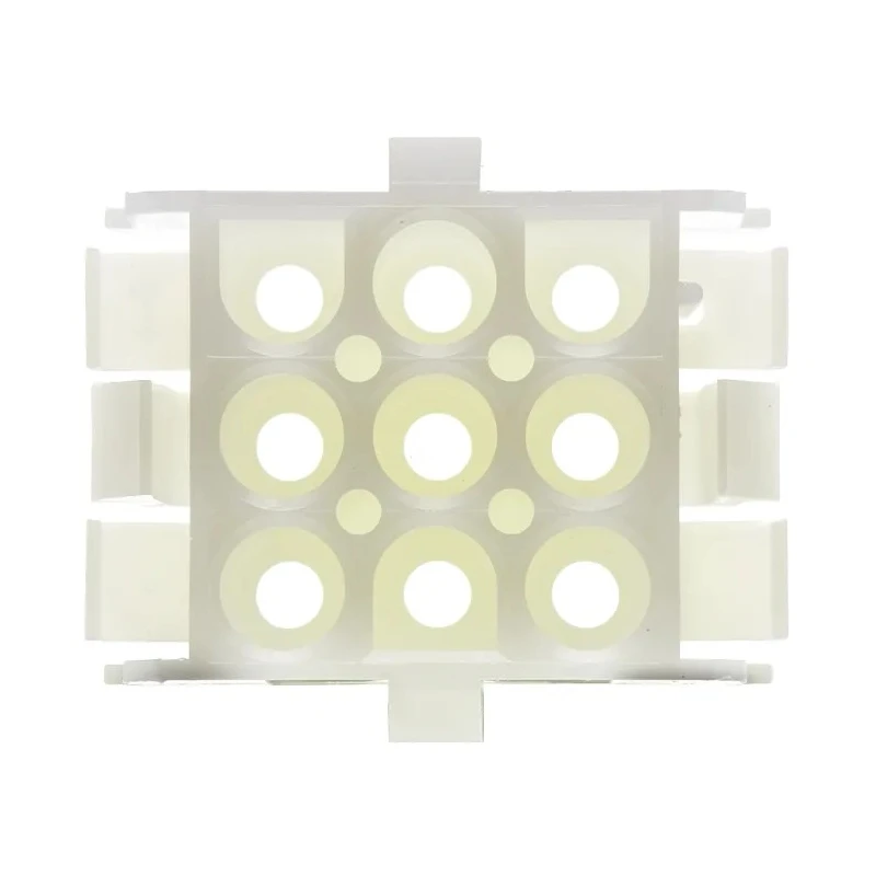 TE Connectivity Universal MATE-N-LOK Female Connector Housing 9 Way 3 Row 6.35 mm Pitch 1-480707