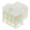 TE Connectivity Universal MATE-N-LOK Female Connector Housing 6.35 mm Pitch 9 Way 3 Row Straight 1-480707