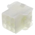 TE Connectivity Universal MATE-N-LOK Female Connector Housing 6.35 mm Pitch 9 Way 3 Row Straight 1-480707