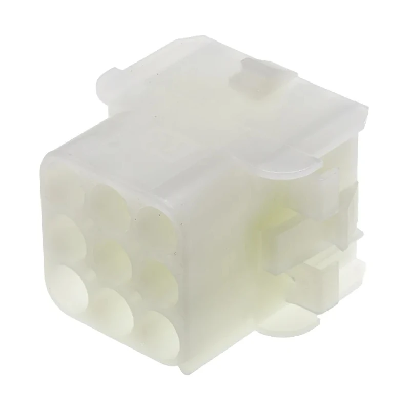TE Connectivity Universal MATE-N-LOK Female Connector Housing 6.35 mm Pitch 9 Way 3 Row Straight 1-480707